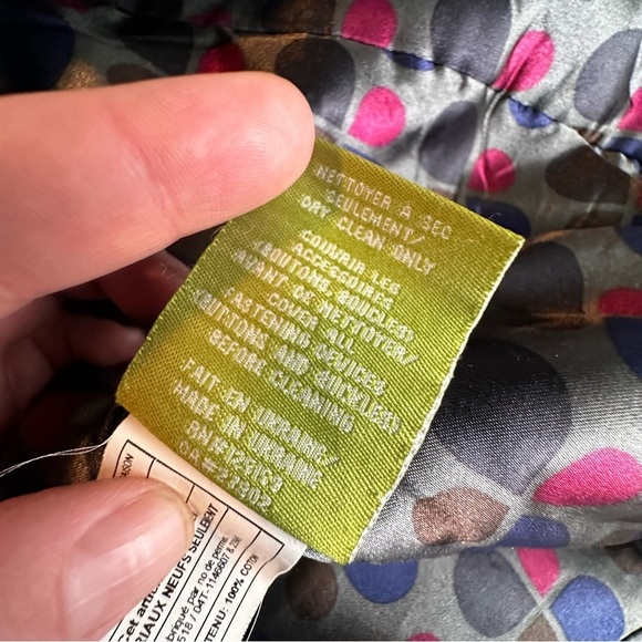 Soia & Kyo Black Shawl Collar Short Long Wool Blend Coat M - Picture 12 of 12